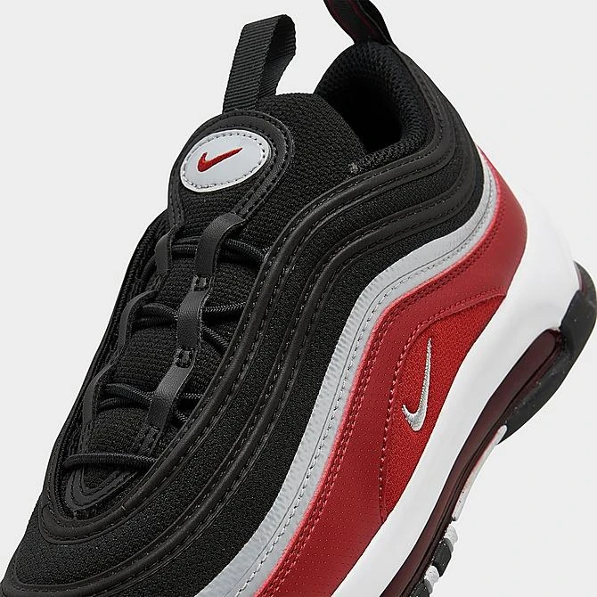 Little Kids' Nike Air Max 97 SE Stretch Lace Casual Shoes Black/Metallic Silver/Varsity Red/White - DZ2665 001 3 Little Kids' Nike Air Max 97 SE Stretch Lace Casual Shoes Black/Metallic Silver/Varsity Red/White - DZ2665 001 - Image 3