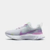 Women's Nike React Infinity 3 Running Shoes White/Rush Fuchsia/Blue Tint/Volt - DZ3016 100