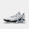 Nike LeBron Witness 7 Team Basketball Shoes White/Black/Black - DZ3299 100