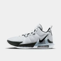 Nike LeBron Witness 7 Team Basketball Shoes White/Black/Black - DZ3299 100