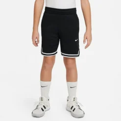 Boys' Nike Dri-FIT DNA Basketball Shorts Black/White - DZ4280 010