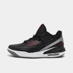 Nike Air Jordan Max Aura 5 Casual Shoes Black/University Red/White/Cement Grey - DZ4353 061