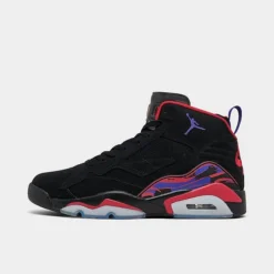 Nike Men's Jordan Jumpman MVP Casual Shoes Black/Dark Concord/University Red - DZ4475 006