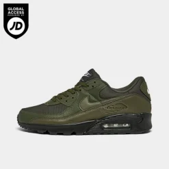 Men's Nike Air Max 90 Casual Shoes Cargo Khaki/Cargo Khaki/White/Black - DZ4504 300