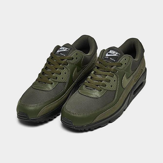Men's Nike Air Max 90 Casual Shoes Cargo Khaki/Cargo Khaki/White/Black - DZ4504 300 2 Men's Nike Air Max 90 Casual Shoes Cargo Khaki/Cargo Khaki/White/Black - DZ4504 300 - Image 2