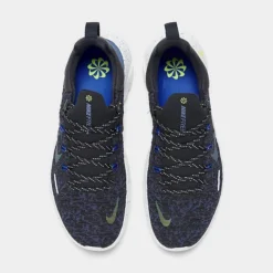 Men's Nike Free Run 5.0 Running Shoes Black/Multi/Hyper Royal - DZ4848 001 -Sports Fashion DZ4848 001 P5