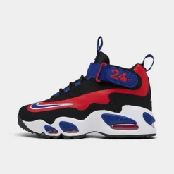 Big Kids' Nike Air Griffey Max 1 Casual Shoes Black/Deep Royal Blue/University Red - DZ5275 001