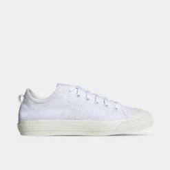 Men's Adidas Originals Nizza RF Casual Shoes White/White/Off White - EF1883 100