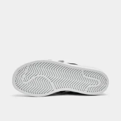 Little Kids' Adidas Originals Superstar Hook-and-Loop Casual Shoes White/Black - EF4838 100 -Sports Fashion EF4838 100 P6