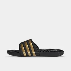 Adidas Adissage Slide Sandals Black/Gold Metallic/Black - EG6517 001 -Sports Fashion EG6517 001 P3