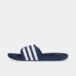 Adidas Adissage Slide Sandals Dark Blue/White/Dark Blue - F35579 415