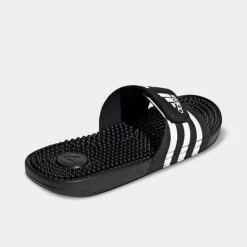 Adidas Adissage Slide Sandals Black/White/Black - F35580 001 9 Adidas Adissage Slide Sandals Black/White/Black - F35580 001 -Sports Fashion F35580 001 P4