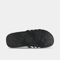 Adidas Adissage Slide Sandals Black/White/Black - F35580 001 11 Adidas Adissage Slide Sandals Black/White/Black - F35580 001 -Sports Fashion F35580 001 P6