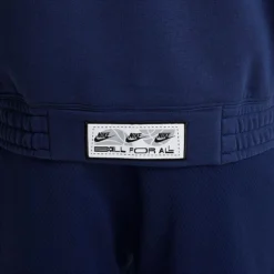 Kids' Nike Culture Of Basketball Short-Sleeve Half-Zip Basketball Hoodie Midnight Navy/White - FB1063 410 11 Kids' Nike Culture Of Basketball Short-Sleeve Half-Zip Basketball Hoodie Midnight Navy/White - FB1063 410 -Sports Fashion FB1063 410 M6