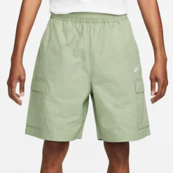 Men's Nike Club Futura Woven Cargo Shorts Oil Green/White - FB1246 386 8 Men's Nike Club Futura Woven Cargo Shorts Oil Green/White - FB1246 386 -Sports Fashion FB1246 386 M3