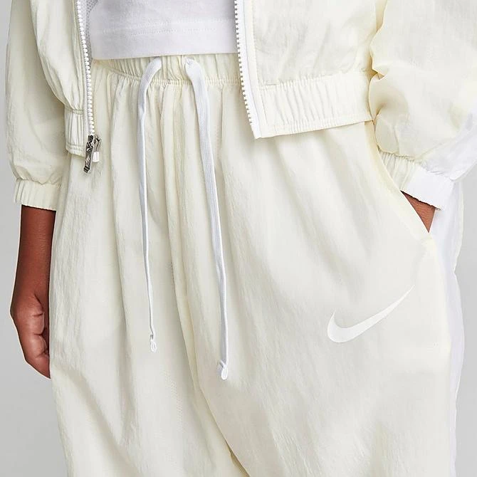 Girls' Nike Sportswear Woven Jogger Pants Coconut Milk/White/White - FB1269 113 5 Girls' Nike Sportswear Woven Jogger Pants Coconut Milk/White/White - FB1269 113 - Image 5