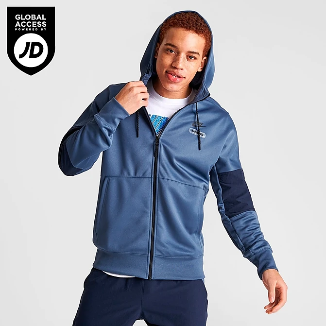 Men's Nike Sportswear Air Max Futura Full-Zip Hoodie Diffused Blue/Obsidian/Black/Black - FB1435 491 1 Men's Nike Sportswear Air Max Futura Full-Zip Hoodie Diffused Blue/Obsidian/Black/Black - FB1435 491