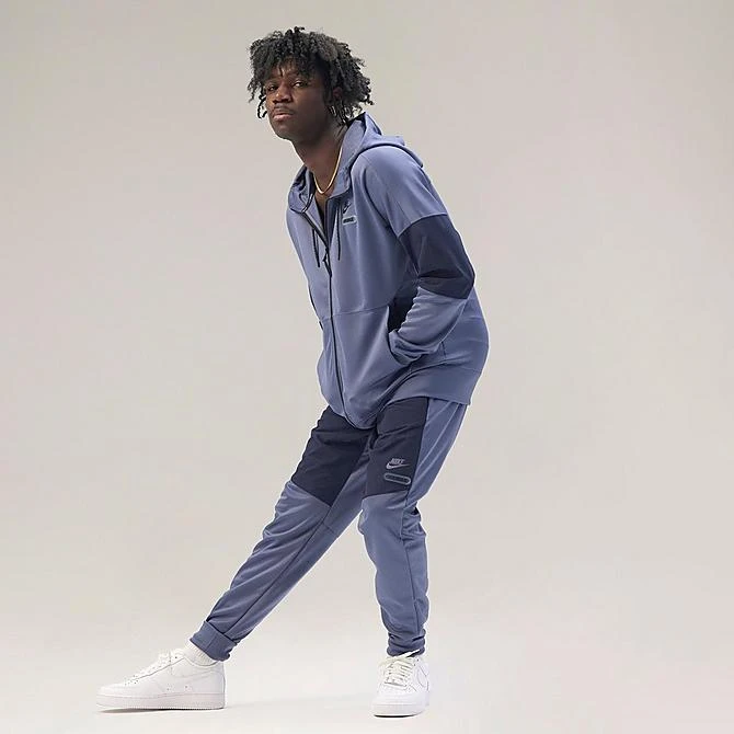 Men's Nike Sportswear Air Max Futura Full-Zip Hoodie Diffused Blue/Obsidian/Black/Black - FB1435 491 3 Men's Nike Sportswear Air Max Futura Full-Zip Hoodie Diffused Blue/Obsidian/Black/Black - FB1435 491 - Image 3