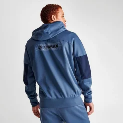 Men's Nike Sportswear Air Max Futura Full-Zip Hoodie Diffused Blue/Obsidian/Black/Black - FB1435 491 9 Men's Nike Sportswear Air Max Futura Full-Zip Hoodie Diffused Blue/Obsidian/Black/Black - FB1435 491 -Sports Fashion FB1435 491 M4