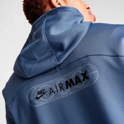 Men's Nike Sportswear Air Max Futura Full-Zip Hoodie Diffused Blue/Obsidian/Black/Black - FB1435 491 11 Men's Nike Sportswear Air Max Futura Full-Zip Hoodie Diffused Blue/Obsidian/Black/Black - FB1435 491 -Sports Fashion FB1435 491 M6