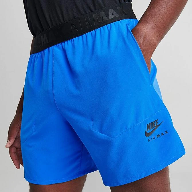 Men's Nike Air Max Woven Shorts Photo Blue/Black - FB2493 406 5 Men's Nike Air Max Woven Shorts Photo Blue/Black - FB2493 406 - Image 5