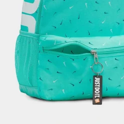 Kids' Nike Brasilia JDI Mini Backpack Emerald Rise/Emerald Rise/White - FB2822 381 -Sports Fashion FB2822 381 P5
