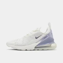 Women's Nike Air Max 270 Casual Shoes Sail/Oxygen Purple/Phantom/Indigo Haze - FB2934 100