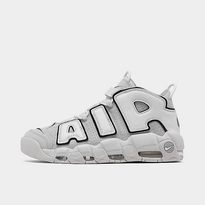 Men's Nike Air More Uptempo '96 Basketball Shoes Photon Dust/White/Black/Metallic Silver - FB3021 001 1 Men's Nike Air More Uptempo '96 Basketball Shoes Photon Dust/White/Black/Metallic Silver - FB3021 001