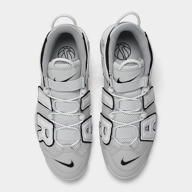 Men's Nike Air More Uptempo '96 Basketball Shoes Photon Dust/White/Black/Metallic Silver - FB3021 001 5 Men's Nike Air More Uptempo '96 Basketball Shoes Photon Dust/White/Black/Metallic Silver - FB3021 001 - Image 5