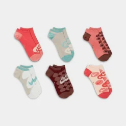 Women's Nike Everyday Lightweight Training No-Show Socks (6-Pack) Multicolor - FB3281 901 5 Women's Nike Everyday Lightweight Training No-Show Socks (6-Pack) Multicolor - FB3281 901 -Sports Fashion FB3281 901 P4