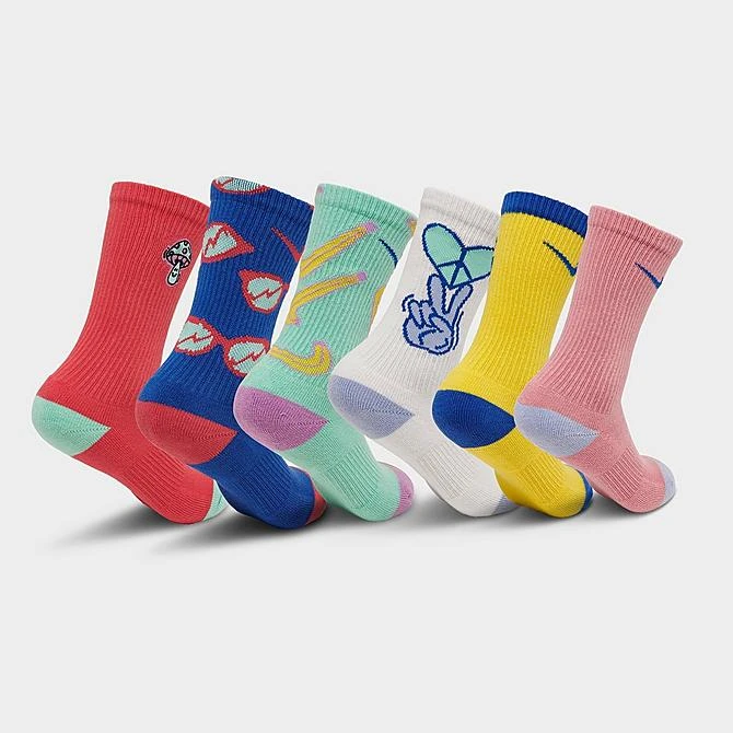 Youth Nike Everyday Mix Match Crew Socks (3-Pack) Multicolor - FB3290 901 2 Youth Nike Everyday Mix Match Crew Socks (3-Pack) Multicolor - FB3290 901 - Image 2