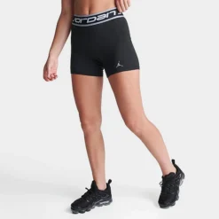 Nike Women's Jordan Sport Bike Shorts Black/White - FB4623 010