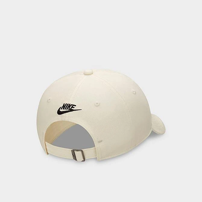 Nike Club Unstructured JDI Strapback Hat Coconut Milk/Black - FB5370 113 2 Nike Club Unstructured JDI Strapback Hat Coconut Milk/Black - FB5370 113 - Image 2