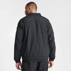 Nike Men's Jordan Essentials Warmup Full-Zip Jacket Black/Black/Sail - FB7294 010 -Sports Fashion FB7294 010 M4