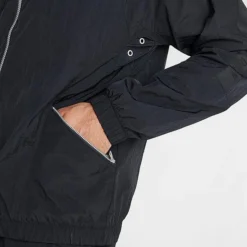 Nike Men's Jordan Essentials Warmup Full-Zip Jacket Black/Black/Sail - FB7294 010 -Sports Fashion FB7294 010 M6