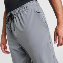 Men's Nike Dri-FIT Unlimited Tapered Leg Versatile Training Pants Smoke Grey/Black/Smoke Grey - FB7548 084 -Sports Fashion FB7548 084 M5