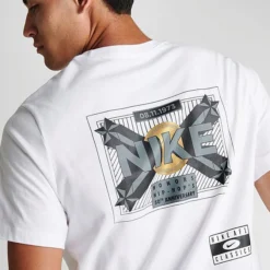 Men's Nike Sportswear 50 Years Of Hip Hop Connect Graphic T-Shirt White - FB9772 100 -Sports Fashion FB9772 100 M5