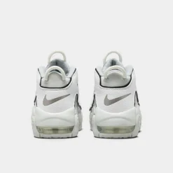 Little Kids' Nike Air More Uptempo Basketball Shoes Photon Dust/White/Black/Metallic Silver - FD0023 001 9 Little Kids' Nike Air More Uptempo Basketball Shoes Photon Dust/White/Black/Metallic Silver - FD0023 001 -Sports Fashion FD0023 001 P4
