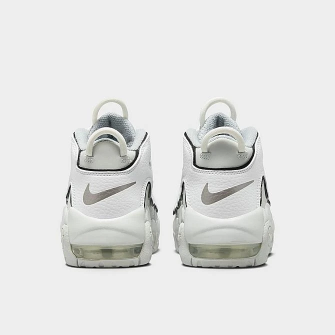 Little Kids' Nike Air More Uptempo Basketball Shoes Photon Dust/White/Black/Metallic Silver - FD0023 001 4 Little Kids' Nike Air More Uptempo Basketball Shoes Photon Dust/White/Black/Metallic Silver - FD0023 001 - Image 4