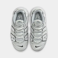 Little Kids' Nike Air More Uptempo Basketball Shoes Photon Dust/White/Black/Metallic Silver - FD0023 001 10 Little Kids' Nike Air More Uptempo Basketball Shoes Photon Dust/White/Black/Metallic Silver - FD0023 001 -Sports Fashion FD0023 001 P5