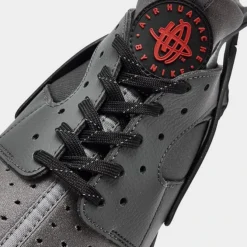 Men's Nike Air Huarache Casual Shoes Black/Picante Red/Anthracite/Iron Grey - FD0665 001 -Sports Fashion FD0665 001 P3