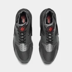 Men's Nike Air Huarache Casual Shoes Black/Picante Red/Anthracite/Iron Grey - FD0665 001 -Sports Fashion FD0665 001 P5