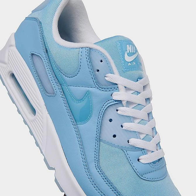 Men's Nike Air Max 90 Casual Shoes Blue Chill/Blue Chill/White - FD0734 442 3 Men's Nike Air Max 90 Casual Shoes Blue Chill/Blue Chill/White - FD0734 442 - Image 3