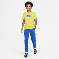 Boys' Nike Sportswear Standard Issue Fleece Cargo Jogger Pants Game Royal - FD1200 480 -Sports Fashion FD1200 480 M3