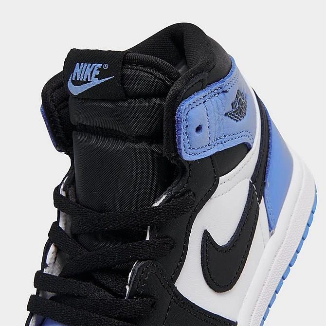 Nike Kids' Toddler Air Jordan Retro 1 High OG Casual Shoes University Blue/Black/White - FD1413 400 3 Nike Kids' Toddler Air Jordan Retro 1 High OG Casual Shoes University Blue/Black/White - FD1413 400 - Image 3