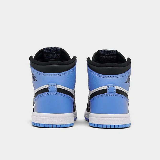 Nike Kids' Toddler Air Jordan Retro 1 High OG Casual Shoes University Blue/Black/White - FD1413 400 4 Nike Kids' Toddler Air Jordan Retro 1 High OG Casual Shoes University Blue/Black/White - FD1413 400 - Image 4