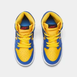 Nike Kids' Toddler Air Jordan Retro 1 High OG Casual Shoes Varsity Maize/Game Royal/Sail - FD2598 700 -Sports Fashion FD2598 700 P5