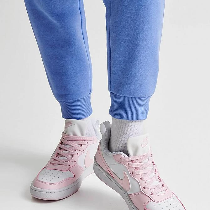 Girls' Nike Sportswear Club Fleece Jogger Pants Polar/White - FD3008G 450 5 Girls' Nike Sportswear Club Fleece Jogger Pants Polar/White - FD3008G 450 - Image 5