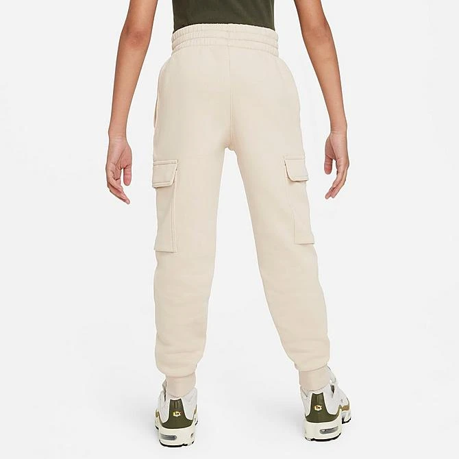 Kids' Nike Sportswear Club Fleece Cargo Jogger Pants Sanddrift/Sanddrift/White - FD3012 126 2 Kids' Nike Sportswear Club Fleece Cargo Jogger Pants Sanddrift/Sanddrift/White - FD3012 126 - Image 2