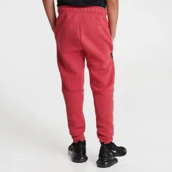 Boys' Nike Sportswear Tech Fleece Jogger Pants Light University Red Heather/Black/Black - FD3287 672 9 Boys' Nike Sportswear Tech Fleece Jogger Pants Light University Red Heather/Black/Black - FD3287 672 -Sports Fashion FD3287 672 M4